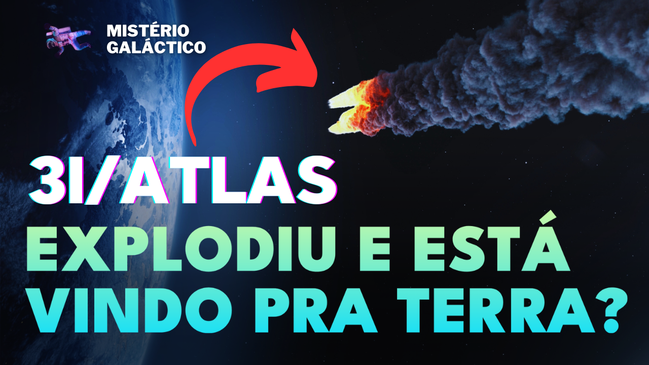 URGENTE! 3I/ATLAS EXPLODIU? Detritos rumo à Terra e o silêncio da NASA