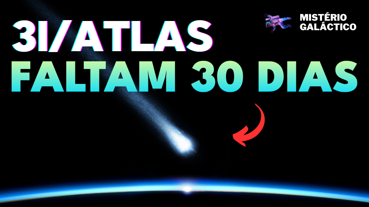 Faltam 30 dias: o 3I/ATLAS está mudando rápido demais — e as imagens da NASA ainda não apareceram